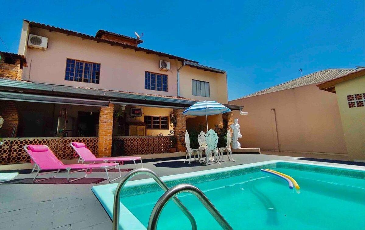 Casa Com Piscina Proximo Atrativos/ Wifi/ Garagem Villa ฟอสดูอีกวาซู ภายนอก รูปภาพ